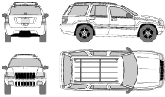 Automobilis Jeep Grand Cherokee 2001