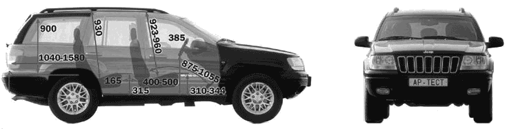 Karozza Jeep Grand Cherokee 2004