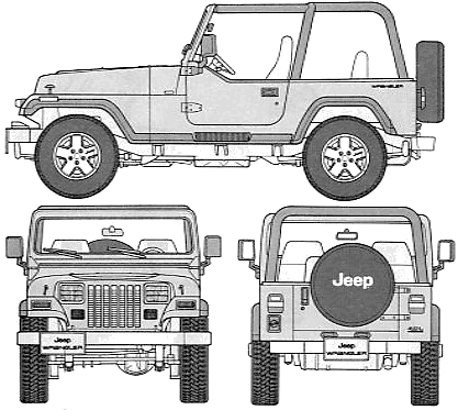 小汽车 Jeep Wrangler