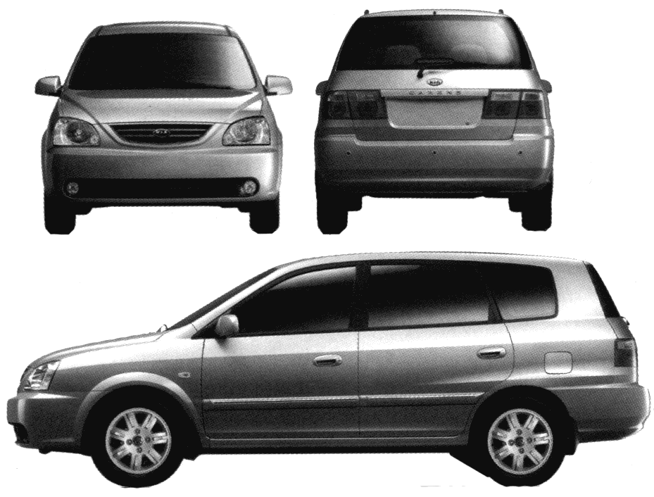 小汽車 KIA Carens 2005