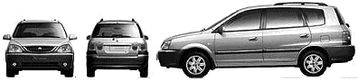小汽车 Kia X-Trek 2005