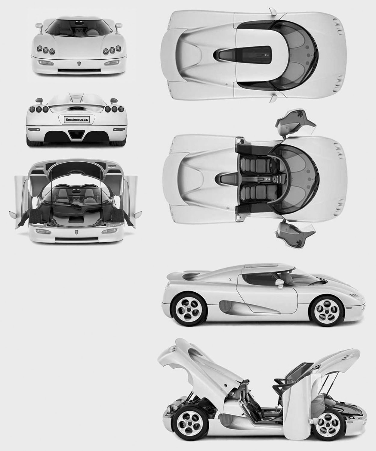 Automobilis Koenigsegg CC