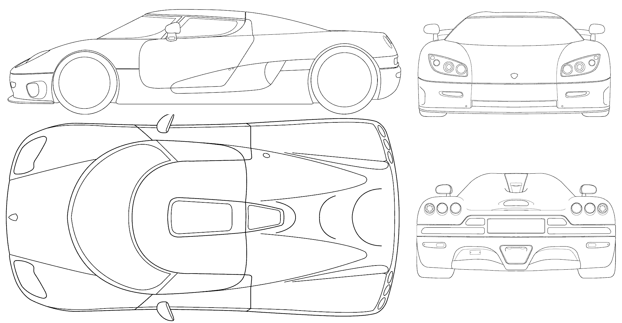 Mašīna Koenigsegg CCR