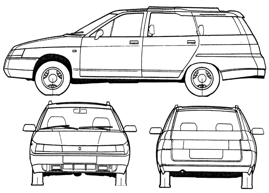 자동차 Lada 111