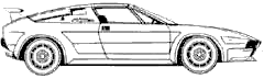 Auto Lamborghini Jalpa 1988