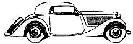 Karozza Lancia Augusta SI Coupe 1934