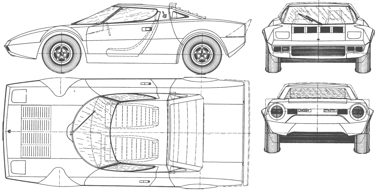 Car Lancia Stratos