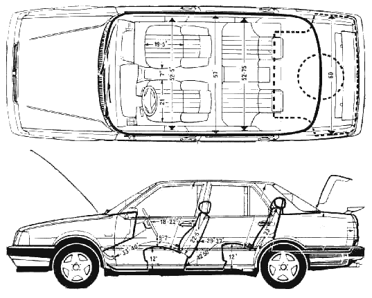Automobilis Lancia Thema 8.32