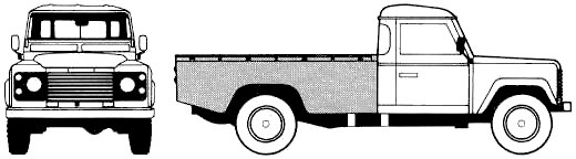 Mašīna Land Rover 130 Single Cab