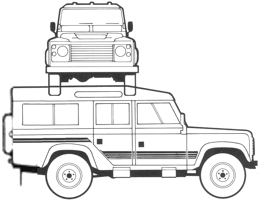 Mašīna Land Rover Defender 110 County SW