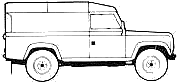 小汽车 Land Rover Defender 110 Soft Top