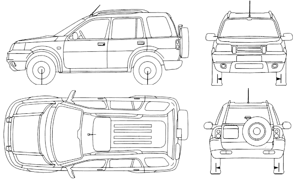 Car Land Rover Freelander 5-Door