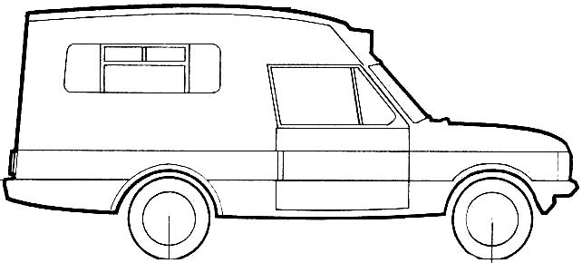 Car Range Rover Ambulance