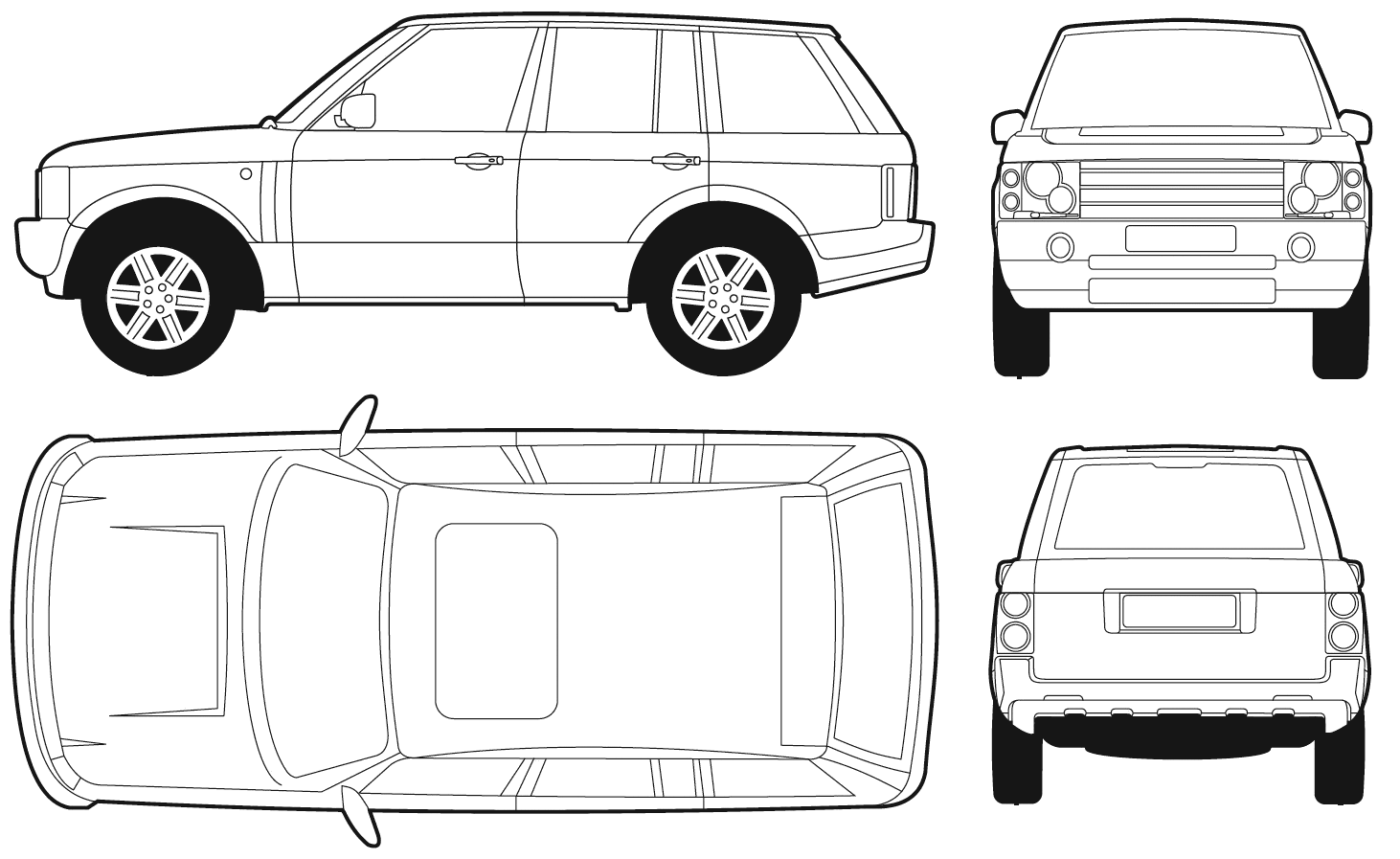Automobilis Range Rover SE 2005