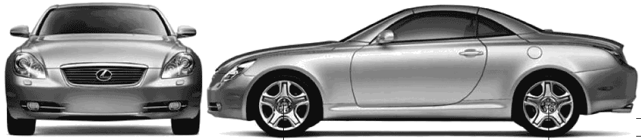 자동차 Lexus SC 2005