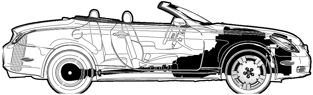 Mašīna Lexus SC 430 2003