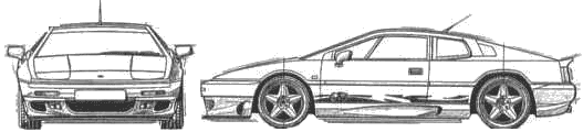 자동차 Lotus Esprit GT3 1996