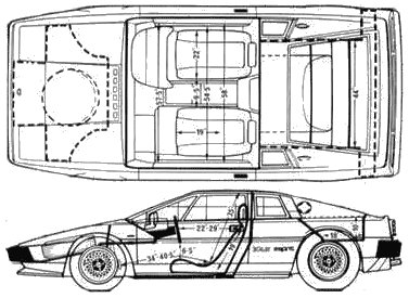 Car Lotus Esprit HC 1987