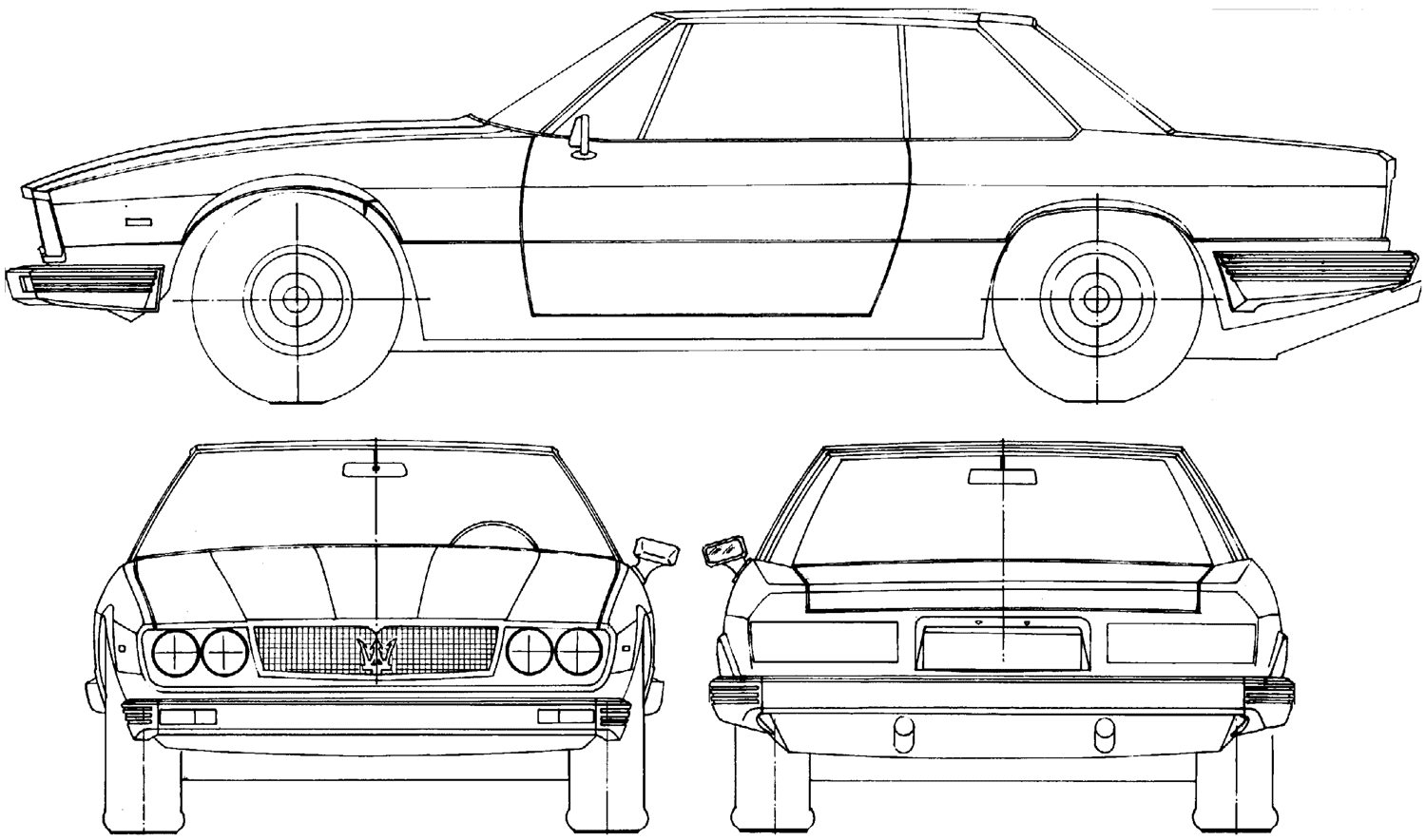 小汽车 Maserati Kyalami 1978