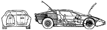 Mašīna Maserati Merak SS 1977