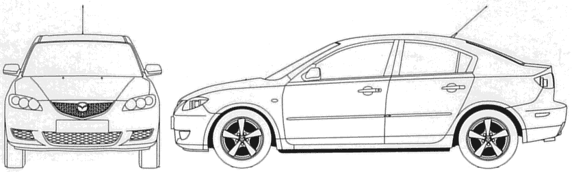 Automobilis Mazda 3 Sedan
