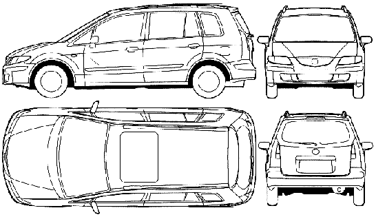 Auto Mazda Premacy 2003