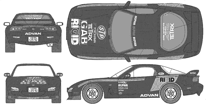Automobilis Mazda RX-7