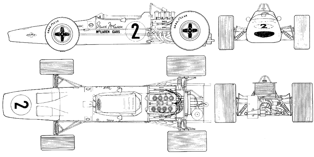 Auto McLaren M7A