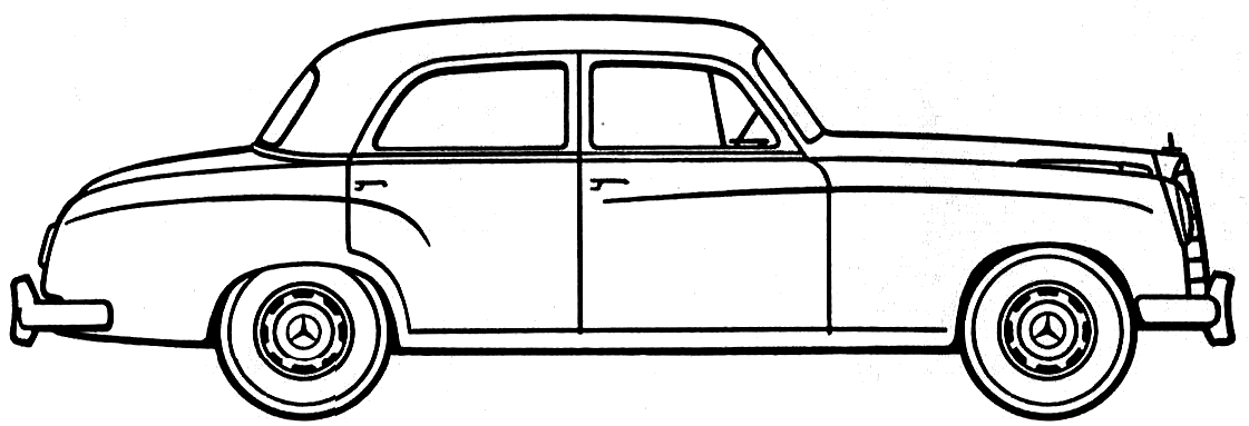 小汽车 Mercedes Benz 219