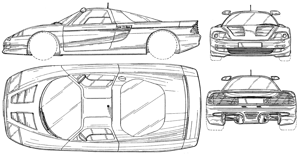 小汽车 Mercedes C112