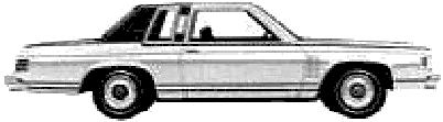 자동차 Mercury Marquis 2-Door Sedan 1979