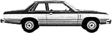 Auto Mercury Zephyr 2-Door Sedan Turbo 1980