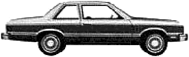 Mašīna Mercury Zephyr Ghia 2-Door Sedan 1979