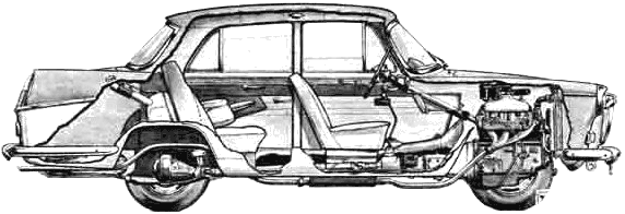 小汽車 MG Magnette 1959