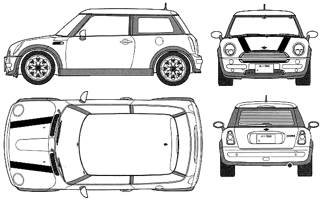 小汽車 Mini Cooper 2001