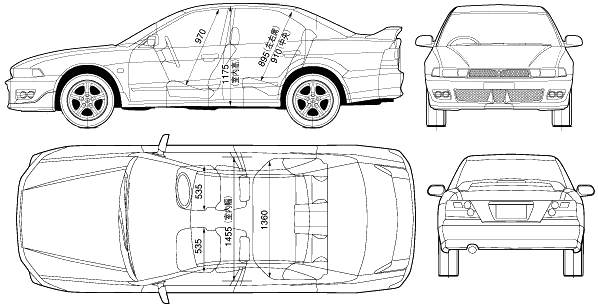 자동차 Mitsubishi Galant 2005