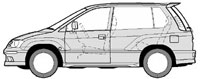 Automobilis Mitsubishi Spacerunner 2400 