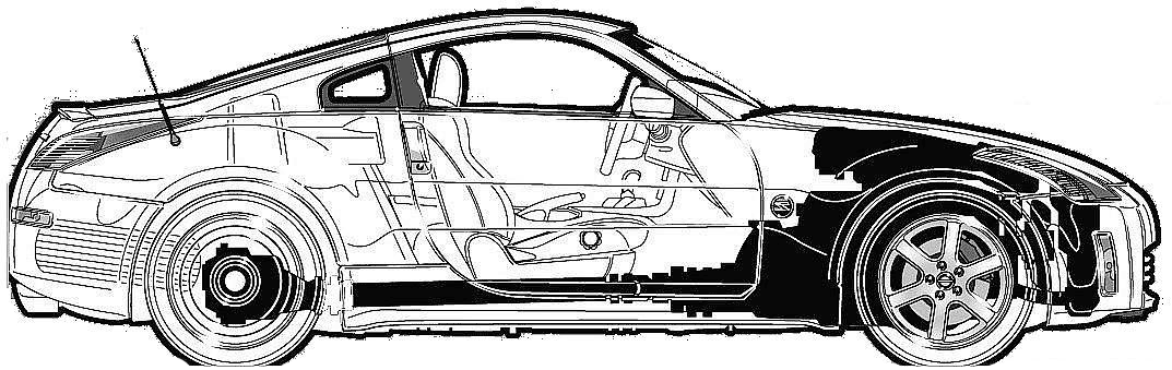 자동차 Nissan 350Z 2003