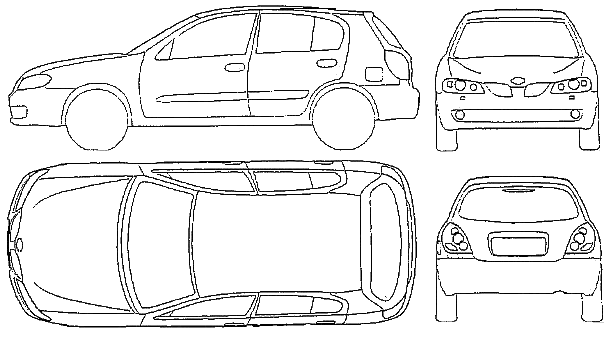 Car Nissan Almera 5-Door 2005