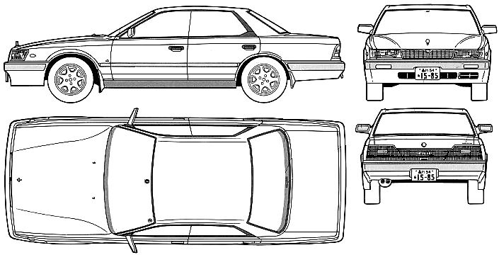 Car Nissan Laurel C33 2000 SGX 
