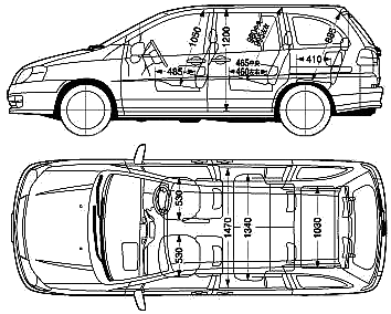 Car Nissan Liberty 2002 