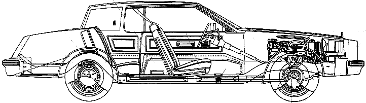 小汽车 Oldsmobile Toronado 1980