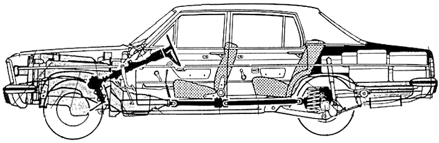 小汽车 Opel Admiral B 1964
