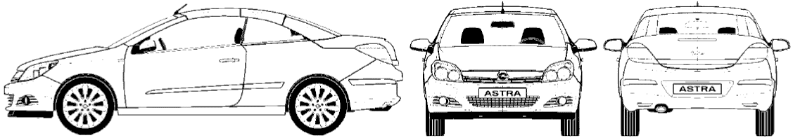 Karozza Opel Astra Twin Top 2006