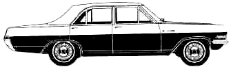 Karozza Opel Diplomat V8 1965