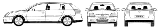 Auto Opel Signum 2005 
