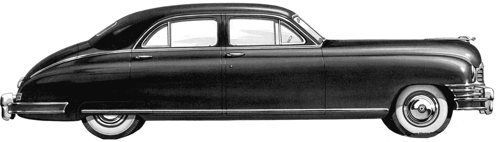 Mašīna Packard Super Eight Touring Sedan 1948