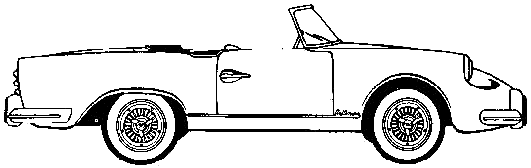 小汽車 DB Panhard HBR-5 Convertible 1959