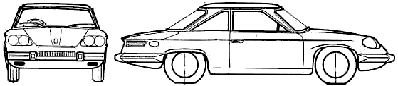 小汽車 Panhard 24 CT 