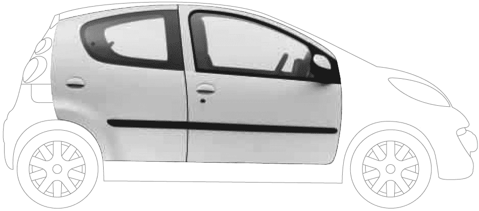Car Peugeot 1007 5-Door 2005